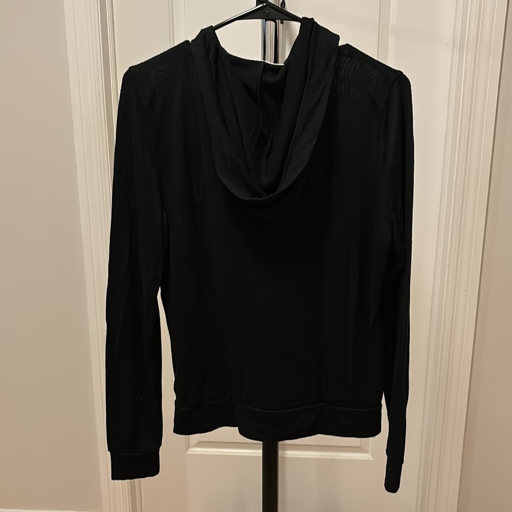 Victoria secret PINK black zip up - Picture 2 of 3